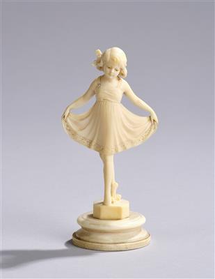 Ferdinand Preiss, a girl dancing, Berlin, c. 1930 - Jugendstil and 20th Century Arts and Crafts