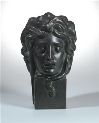 Josef Müllner (1879-1968), head of the Medusa, Vienna, 1918 - Jugendstil e arte applicata del XX secolo