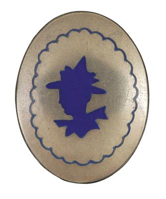 Koloman Moser, a brooch, executed by Georg Stöger for the Wiener Werkstätte, c. 1911–15 - Jugendstil and 20th Century Arts and Crafts