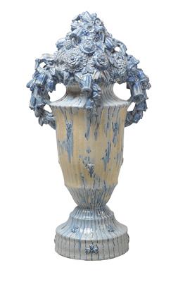 Michael Powolny, a large ornamental vase (“decorative vase”), model number: 4088, designed c. 1916/17, executed by Wienerberger, Vienna - Secese a umění 20. století