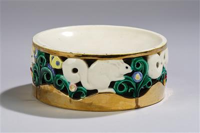 A bowl with squirrel (“Eichhörnchenschale”), WK model number: 292, presentation at the Spring Exhibition in 1912, - Secese a umění 20. století