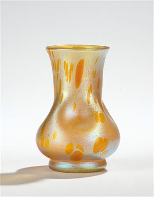 A vase, decoration: Astraea, Johann Lötz Witwe, Klostermühle, c. 1900 - Jugendstil and 20th Century Arts and Crafts