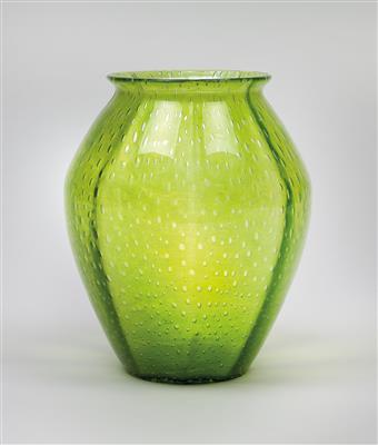 Vase mit Perlglasdekor, Johann Lötz Witwe, Klostermühle, um 1912 - Jugendstil u. angewandte Kunst d. 20. Jahrhunderts