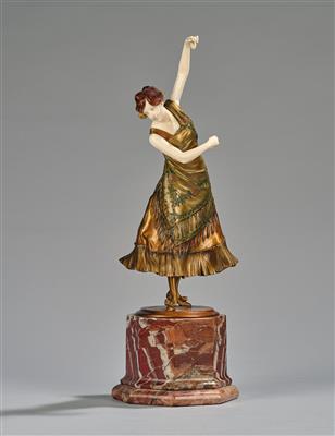 Hans Keck (1875-1941), Flamenco Tänzerin, Deutschland, um 1925/30 - Jugendstil und angewandte Kunst des 20. Jahrhunderts