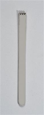 Josef Hoffmann, a butter knife from the “flat model” cutlery service, Wiener Werkstätte, 1906–12 - Secese a umění 20. století