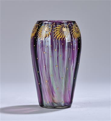 A vase “Pensee Markasit Titania Version 121”, Johann Lötz Witwe, Klostermühle, c. 1905 - Jugendstil and 20th Century Arts and Crafts