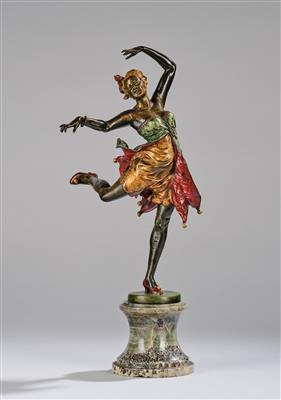 Bruno Zach (1891–1945), a female dancer, Austria, c. 1925 - Jugendstil e arte applicata del XX secolo