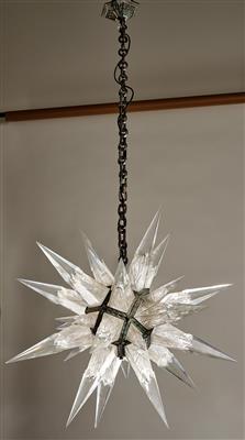 A large star-shaped chandelier, Charles J. Weinstein Company, New York, designed in 1931 - Secese a umění 20. století