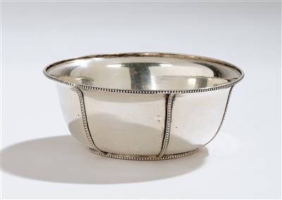 Josef Hoffmann, a silver bowl, Wiener Werkstätte, c. 1909 - Jugendstil e arte applicata del XX secolo