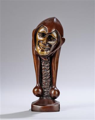 Roland Paris (1894–1945), “Fool’s Head”, Berlin, c. 1925 - Jugendstil e arte applicata del XX secolo