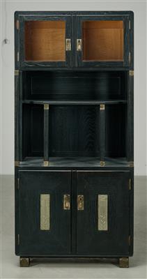 Bruno Emmel, a cabinet, designed in c. 1910, executed by Adolf Siegl, Znojmo - Jugendstil and 20th Century Arts and Crafts