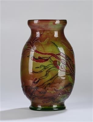 Vase "Meeresgrund", Emile Gallé, Nancy, um 1900 - Jugendstil und angewandte Kunst des 20. Jahrhunderts