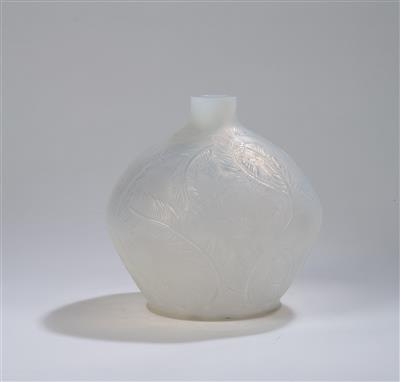 Vase "Plumes", Entwurf: 1920, René Lalique, Wingen-sur-Moder - Jugendstil und angewandte Kunst des 20. Jahrhunderts