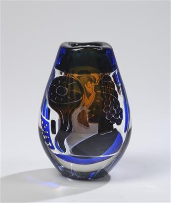 Edvin Ohrström (Sweden 1906-1994), a vase "Ariel", Orrefors, Sweden - Jugendstil and 20th Century Arts and Crafts