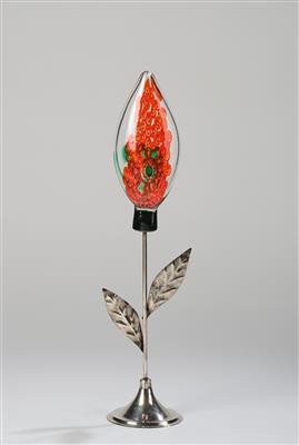 Gianni Zenaro, a glass object: "Fiori", model 10185, designed in 1966, executed by Lumenform, Italy - Jugendstil and 20th Century Arts and Crafts