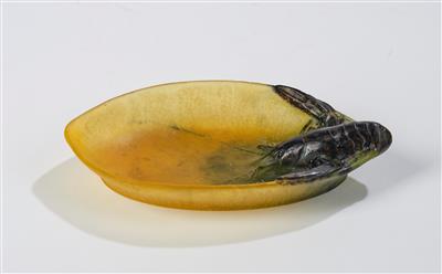 Henri Bergé, a bowl with crayfish, Amalric Walter, Nancy, c. 1920 - Jugendstil and 20th Century Arts and Crafts