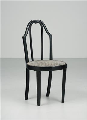 Josef Hoffmann, a chair, model from the Grabenkaffeehaus, Vienna I, Graben 29a, Trattnerhof corner, 1912 Jacob & Josef Kohn, Vienna - Secese a umění 20. století