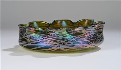 A bowl, Johann Lötz Witwe, Klostermühle, c. 1900 - Jugendstil and 20th Century Arts and Crafts