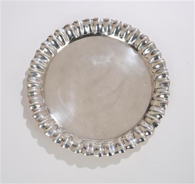 A silver tray, Alexander Sturm, Vienna, as of May 1922 - Secese a umění 20. století