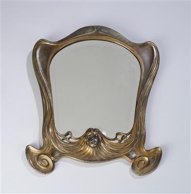 A toilet mirror, model number 2280, Orivit AG, Ehrenfeld, Cologne, 1904 - Jugendstil e arte applicata del XX secolo