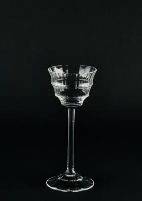 Otto Prutscher (Vienna, 1880-1949), a stem glass (“Stengelglas” or “Stängelglas”), Meyr’s Neffe, Adolf, commissioned by the Wiener Werkstätte, 1909 - Ze sbírky Schedlmayer - secese a užité umění 20. století