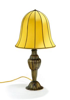 Otto Prutscher (Vienna, 1880-1949), a table lamp made of brass, for the Wiener Werkstätte, c. 1920 - Dalla Collezione Schedlmayer - Art Nouveau e Arti Applicate del XX secolo