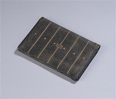 A wallet, Franz Hollmann, Vienna, c. 1920 - From the Schedlmayer Collection II - Art Nouveau and Applied Art of the 20th Century