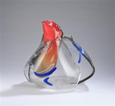 Johannes Holländer, Glasskulptur "He-She", Nr. 23/86, Baden - Aus der Sammlung Schedlmayer II – Kleinode des Jugendstils und angewandte Kunst des 20. Jahrhunderts