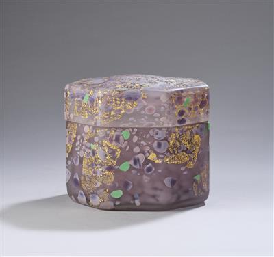 Kyohei Fujita (Japan, 1921-2004), a covered box - From the Schedlmayer Collection II - Art Nouveau and Applied Art of the 20th Century