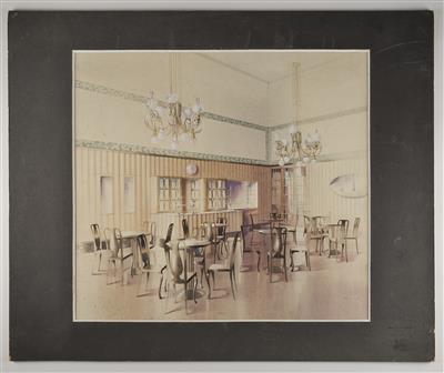 Otto Prutscher, design: Café Atlashof, Vienna, c. 1911 - From the Schedlmayer Collection II - Art Nouveau and Applied Art of the 20th Century