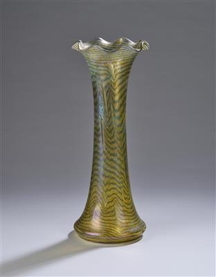 Otto Thamm, a vase, Raffinerie und Glasfabrik Fritz Heckert, c. 1903 - Dalla Collezione Schedlmayer  II