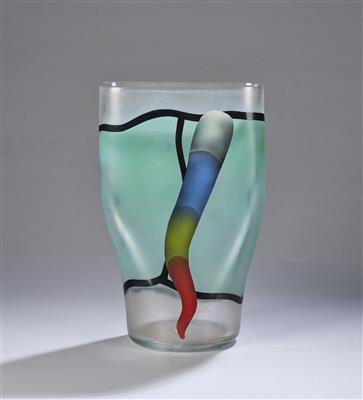 Richard Meitner (geb. 1949, USA), Vase, 1984 - Aus der Sammlung Schedlmayer II – Kleinode des Jugendstils und angewandte Kunst des 20. Jahrhunderts