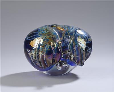 Robert Coleman (born in the USA in 1943), a glass object or vase, 1978 - Dalla Collezione Schedlmayer  II