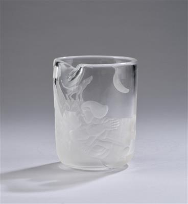 Ronald Penell (GB, geb. 1935), Vase: "Lovers Moon" - Aus der Sammlung Schedlmayer II – Kleinode des Jugendstils und angewandte Kunst des 20. Jahrhunderts