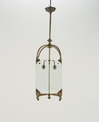 Deckenlampe, Adolf Loos zugeschrieben, vgl. Modellnummer: 1446 der Firma F. O. Schmidt, Wien, Entwurf, um 1900 - Jugendstil & Angewandte Kunst des 20. Jahrhunderts