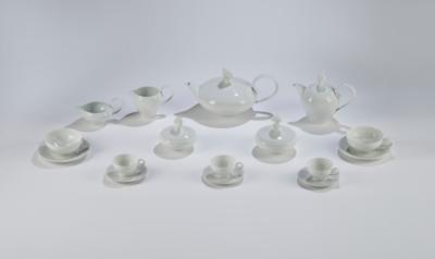 Ena Rottenberg, a large coffee and tea service "Ena Orient" with 30 pieces, designed in 1930, Vienna Porcelain Factory Augarten, c. 1934 - Secese a umění 20. století