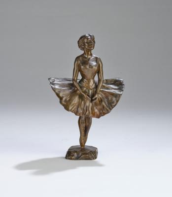 Francois Rupert Carabin (France, 1862-1932), a bronze female dancer, France, 1898-1899 - Secese a umění 20. století