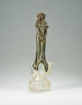 Julien Caussé (1869-1909), "La Fée des Glaces" ("The Ide Fairy"), Frankreich, c. 1900 - Jugendstil e arte applicata del XX secolo