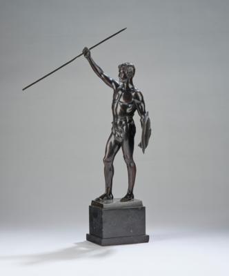 Ludwig Eisenberger, a warrior with spear, c. 1920 - Secese a umění 20. století