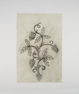 Otto Prutscher, eight designs and sketches, inter alia for Fritz Zykan, and inlay designs - Jugendstil e arte applicata del XX secolo