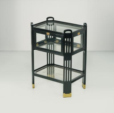 A serving trolley, in the manner of Hans Christiansen, c. 1908-10 - Secese a umění 20. století