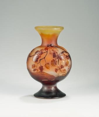 Vase "Orchidées", Emile Gallé, Nancy, 1908-20 - Jugendstil & Angewandte Kunst des 20. Jahrhunderts