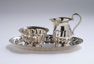 A three-piece silver set, Germany, c. 1920 - Jugendstil and 20th Century Arts and Crafts