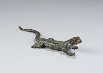 F. X. Bergmann, a lizard, Vienna, c. 1900 - Secese a umění 20. století