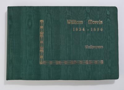 A bound display copy of 35 wallpapers: William Morris, 1834-1896, Wallpapers, Sanderson Wallpapers - Jugendstil and 20th Century Arts and Crafts