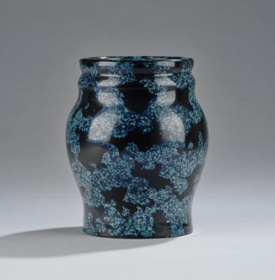 Otto Prutscher, J. & L. Lobmeyr, a vase, “lapis lazuli” series, designed in 1910, manufactured by Carl Goldberg, Novì Bor, Haida, commissioned by J. & L. Lobmeyr, Vienna - Jugendstil and 20th Century Arts and Crafts