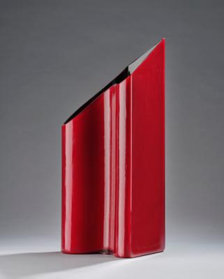 Timo Sarpaneva (Finland, 1926-2006), a tall vase "Kelo", Venini, Murano, 1990 - Secese a umění 20. století