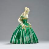 Michael Powolny, a crinoline lady (Krinolinen-Dame No. 108), designed in  around 1907, executed by Wiener Keramik, by 1912 - Jugendstil and 20th  Century Arts and Crafts 2023/11/03 - Realized price: EUR 480 - Dorotheum