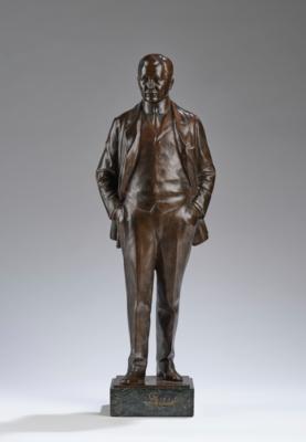 Carl Philip (Vienna, 1872-1942), a bronze object: Franz Lehar, Vienna, 1913 - Jugendstil e arte applicata del XX secolo