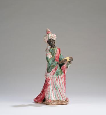 Fini Platzer (Innsbruck 1913-1990 Thaur), an Oriental figure, Thaur - Jugendstil e arte applicata del XX secolo